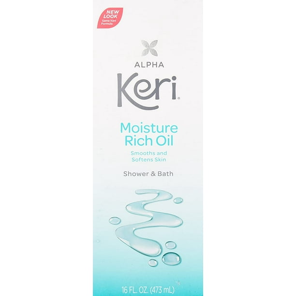 Alpha Keri Moisture Rich Oil for Shower & Bath, 16 fl oz