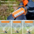 thumbnail image 3 of Dvkptbk Sprinklers Automatic Rotary Sprinkler Garden Spray Artifact Vegetable Sprinkler Irrigation Water-saving Irrigation Tools 3 Optional Sprinklers, 3 of 9