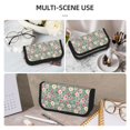 thumbnail image 5 of Fotbe Rose Flowers Pattern Pencil Case,Canvas Pen Case, Multi- Slot Pencil Pouch, Portable Pencil Bag, Pen Case for& Office, Makeup Bag ,Zipper Pouch, 5 of 6
