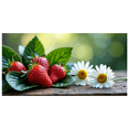 thumbnail image 3 of Strawberry Daisy Themed Background Banner Party Decorations Backdrop for Picnics Outdoor Gatherings Photo Shoots Celebrations, 3 of 8