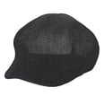 thumbnail image 3 of Bigworldlittlethings Mujeres Hombres Moda Newsboy Sombrero para el sol Verano al aire libre Negro jinwen Boina de moda, 3 of 8