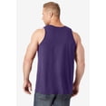 thumbnail image 2 of KingSize Men's Big & Tall Shrink-Less Lightweight Longer-Length Tank, 2 of 5