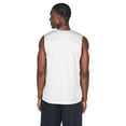 thumbnail image 3 of Team 365 TT11M Men's Zone Performance Muscle T-Shirt-White-XS, 3 of 3