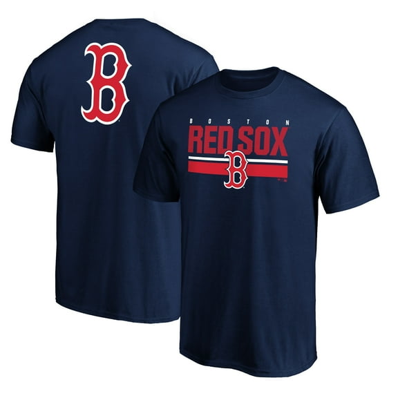 Men's Navy Boston Red Sox End Game Team Wordmark T-Shirt