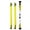 Yellow, variant on 2PCS Direction Stick Foldable Portable Swing Practice Aid Exercising Tool Accessories Rod stick For aid stick rods sticks training sticks practice stick trainers aid For trainers sti