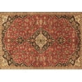 thumbnail image 1 of Ahgly Company Indoor Rectangle Medallion Brown Traditional Area Rugs, 5' x 8', 1 of 4