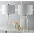 thumbnail image 3 of SAFAVIEH 29 in. H Sea Glass Bottle Table Lamp, Clear, Set of 2, 3 of 7