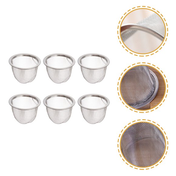 WEUVEB 6Ud Para Tetera De Acero Inoxidable Duradero Accesorio Práctico Para Té En