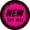 Fluorescent Pink, variant on LR2NEW Retail "New Try Me!" 2" inch Label Sale Price Stickers 250 Per Roll Round Circle Permanent Adhesive (Fluorescent Red Orange and Black) Supermarket - Grocery Business Store Signs