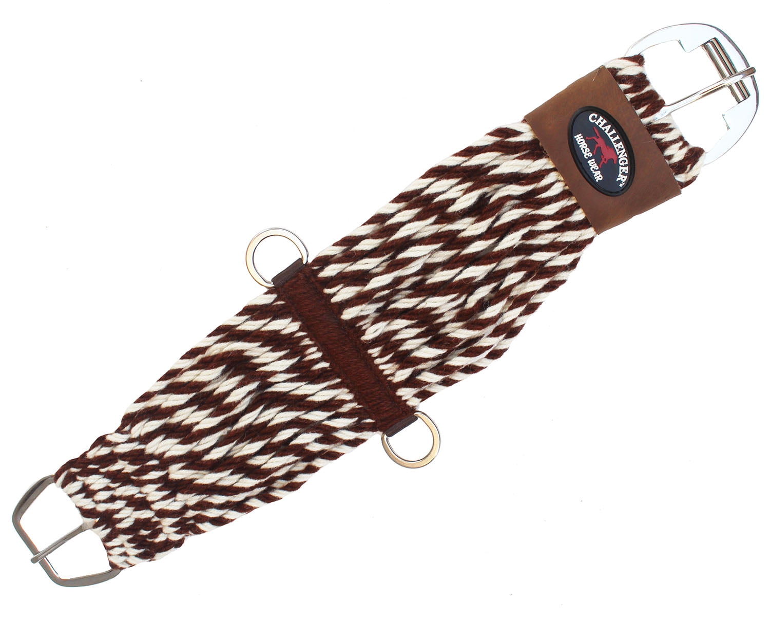 Horse 36" Western 27 Strand Double Weave Two-Tone Mohair Straight Cinch ...