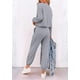 thumbnail image 3 of Conjunto Deportivo PRETTYGARDEN Mujer Estampado Gris 2XL, 3 of 5