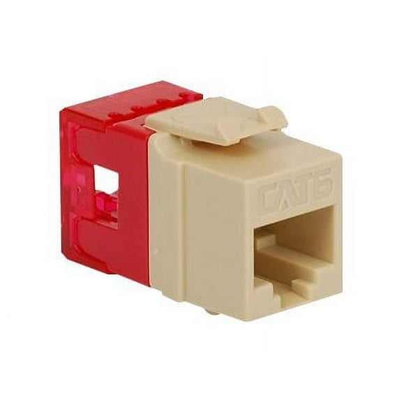 ICC Cat 6 HD Modular Connector- Ivory - RJ-45 Network Female - Ivory (IC1078F6IV)