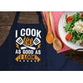 thumbnail image 3 of Cooking Gifts for Men, Funny Aprons for Women with Pockets for Kitchen Baking Grill BBQ, Grilling Gifts for Men Chef Dad Mom Husband Wife Father’s Day Birthday, 3 of 6