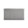 thumbnail image 1 of Bufetera lisa color gris bufet moderno vitrina mueble para cocina, 1 of 1