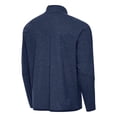 thumbnail image 3 of Men's Antigua Heather Navy Villanova Wildcats Hold-Up Full-Zip Jacket, 3 of 3