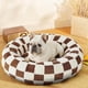 thumbnail image 5 of Cama para perro mediano | Cama elevada redonda de 50 x 50 cm para aliviar la ansiedad | Cama lavable de interior con forma de donut para perros medianos, 5 of 5