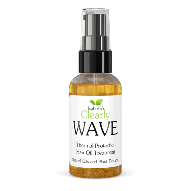 Clearly WAVE, Natural Thermal Protection Hair Oil to Prevent Split Ends and Breakage
