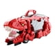thumbnail image 2 of Juego de vehículo de deglución de dinosaurios, juguete de dinosaurio de camión transportador transformable, golondrina Rojo, 2 of 9