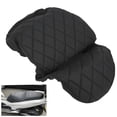thumbnail image 4 of Protector De Sillín De Moto, Cómoda Y Práctica Funda De Asiento De Motocicleta De Cuero Artificial Para Autocycle, 4 of 7