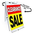 thumbnail image 2 of Clearance (24" X 36") Standard A-Frame Signicade, Includes Decal Applied To Stand, 2 of 4