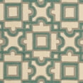 thumbnail image 3 of SAFAVIEH Four Seasons Gracelyn Geometric Area Rug, Ivory/Aqua, 5' x 7', 3 of 4