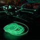 thumbnail image 2 of Bande LED 5 m/16,4 pi pour voiture, éclairage d'ambiance lumineux pour allume-cigare, éclairage d'intérieur de voiture, DC 12 V, vert, 2 of 4