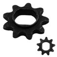 thumbnail image 1 of 9t 11t 9 11 Tooth Sprocket 10mm For Electric Scooter Motorcycle 25h Chain Motor Pinion Geardc Motor, 1 of 5