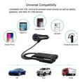 thumbnail image 6 of 36W Quick Charge 3.0 USB Car Charger Extension Cord Cable Car USB Charger Passenger Car Rear Charger, 6 of 11