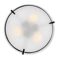 thumbnail image 2 of Hinkley Lighting 47571LCB Halle 3 Light 15" Wide Semi-Flush Drum Ceiling Fixture - Brass, 2 of 7