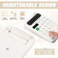 thumbnail image 4 of Mini Pocket Calculator Small Cute 12 Digits Standard Function Calculators for Home School Office (White, Pink)-White, Pink, 4 of 6