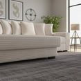 thumbnail image 5 of Modern 110" Modular Sectional Sofa with Chaise, Fluffy Corduroy Cloud L Shaped Couch with Deep Seats for Living Room (Beige), 5 of 9