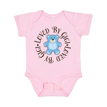 

Inktastic Loved by Gigi Baby Boy Gift Baby Boy Bodysuit