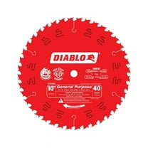 Diablo 10 in. Dia. x 5/8 in. General Purpose Carbide Saw Blade 40 teeth 1 pk