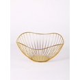 thumbnail image 1 of 1pc Nordic Style Creative Iron Ruffle Edge Metal Fruit Basket Storage Basket, 1 of 4