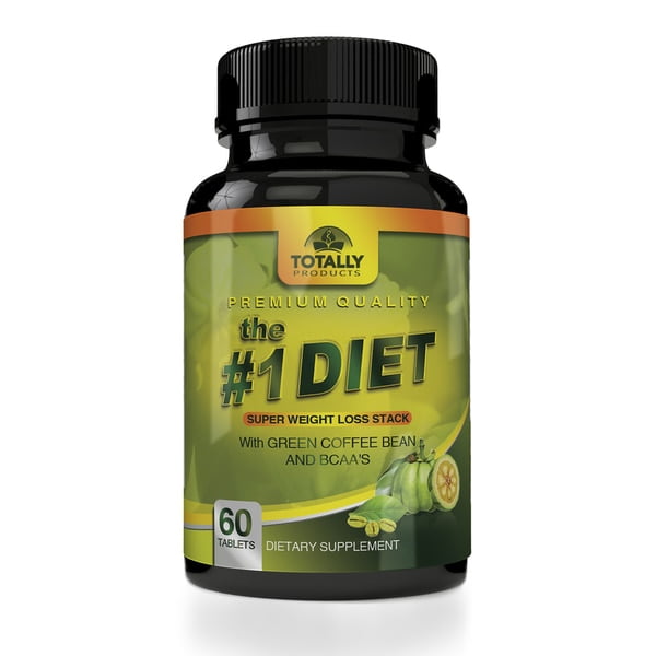 The #1 Diet Complex with Garcinia Cambogia, Green Coffee Bean and BCAAs Super Weight Loss (60 Caplets)