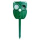 thumbnail image 1 of Solar Powe Repelente Gatos Ultrasónico IP44 Impermeable Con LED Sensor para Pájaros Rojo, 1 of 9