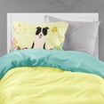 thumbnail image 2 of Carolines Treasures BB6118PILLOWCASE Easter Eggs Border Collie Black White Fabric Standard Pillowcase Standard, 2 of 2