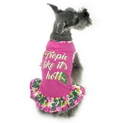Vibrant Life "Tropic Like It's Hot" Dog Tank Dress