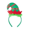 thumbnail image 1 of Diadema con sombrero jinwen aro para el pelo accesorio de disfraz fiesta de Halloween verde, 1 of 8
