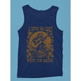 thumbnail image 3 of Fun Frog On Guitar Graphic Shirt Tank Top Men's, 3 of 3
