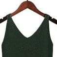 thumbnail image 4 of Hessimy Compression Tanks Tops for Women Seamless Shapewear Vest Tummy Control V Neck Camisole Cami Tops(Dark Green,One Size), 4 of 4