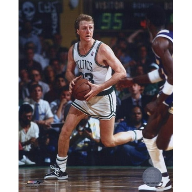 Larry Bird - Ball in both hands Photo Print (16 x 20) - Walmart.com ...