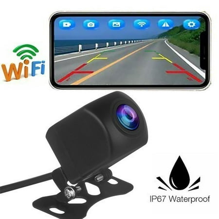 NIKAUTO Rear Camera Night Vision Backup Camera for Vehicles License Plate Use