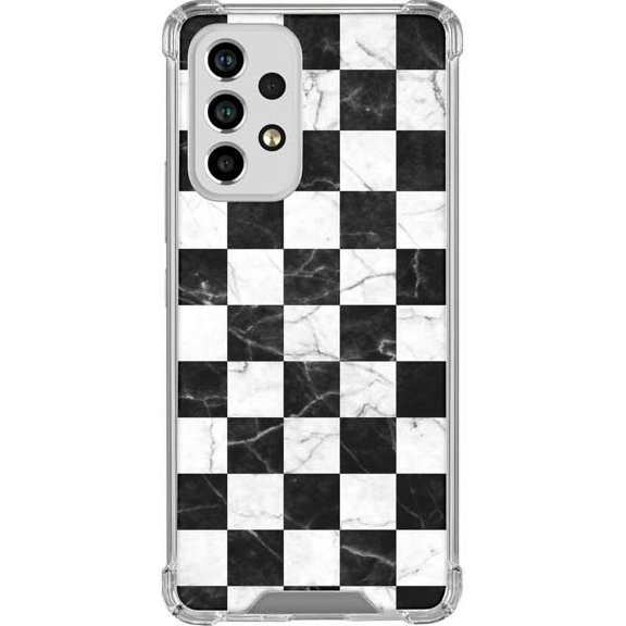 Skinit Marble Checkered Marble Galaxy A53 5G Clear Case