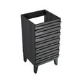 thumbnail image 2 of Cascade 18" Bathroom Vanity in Black - Cabinet, 2 of 7