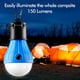 thumbnail image 2 of Lámpara LED para Tienda FLY2SKY Portátil Azul 4 Unidades para Camping, 2 of 7