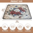 thumbnail image 4 of WOBOGO Roses in A Vase Baby Playmats Extra Large Waterproof Rollable Activity Pads for Toddlers 50×50inch, 4 of 7