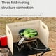 thumbnail image 3 of Stove Windscreen Folding Camping Stove Windshield 3 Plates Windscreen for Outdoor, Picnic, Cooking -B, 3 of 5