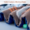 thumbnail image 3 of Sonive Full/Queen Kids Comforter Set, 7 Pieces Super Soft and Fluffy Cool Kids Bedding Set, Sports, 3 of 7