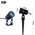 thumbnail image 4 of Lámpara LED COB para césped para exteriores, 1 W, 3 W, 5 W, 10 W, luz LED para jardín, paisaje, CA 85-265 V, 12 V, iluminación impermeable, focos para caminos de jardín, 4 of 5